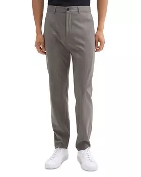 Брюки "Curtis" на шнурке из ткани Motion Wool Theory, серый