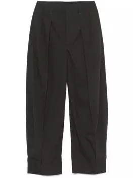 Брюки Curved Volume LEMAIRE, зеленый