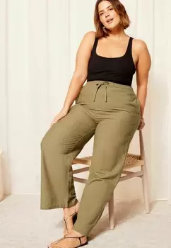 Брюки Curves Like These, зеленый