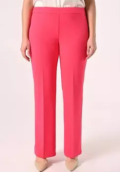 Брюки CURVY IN CREPE Rinascimento, неоново-розовый