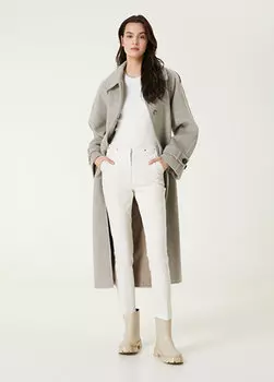 Брюки цвета экрю Network