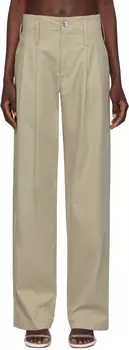 Брюки цвета хаки Abdou Maryam Nassir Zadeh