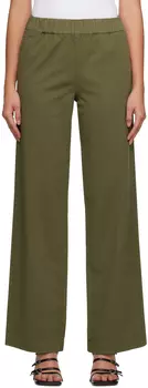 Брюки цвета хаки ANINE BING из коа
