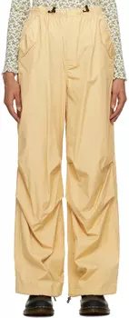 Брюки цвета хаки Becky rag & bone