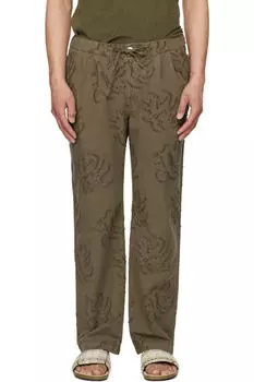 Брюки цвета хаки Emberia Billie Dobby OAS