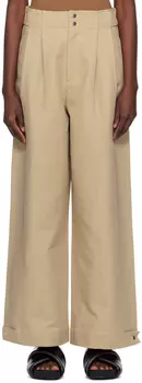 Брюки цвета хаки Гива Birrot