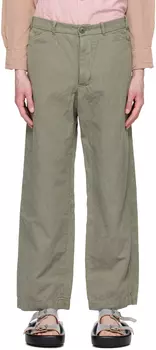 Брюки цвета хаки Hamnet CASEY CASEY