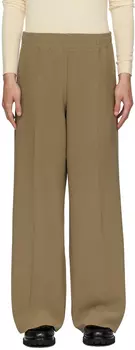 Брюки цвета хаки на кулиске Birrot