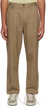 Брюки цвета хаки Paradise Double Rainbouu