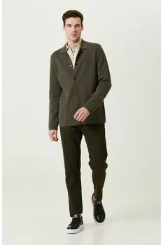 Брюки цвета хаки с 5 карманами Network, хаки