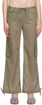 Брюки цвета хаки Тува Gimaguas