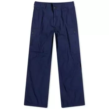 Брюки цвета индиго с карманами Beams Plus MIL 6 Ripstop, индиго