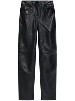 Брюки цвета шалфея AllSaints, черный