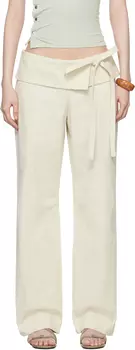 Брюки цвета «сливового сумрака» BELLE