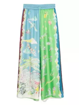 Брюки Дарья ALEMAIS, зеленый