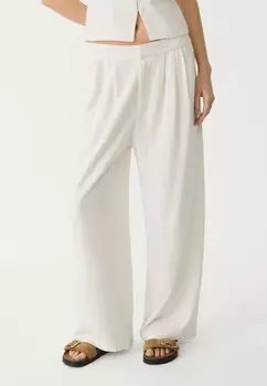 Брюки DARTED CULOTTES - A-line skirt Stradivarius, бежевый
