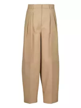 Брюки Dash со складками Altuzarra, нейтральный