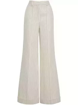 Брюки Deeda Adam Lippes, нейтральный