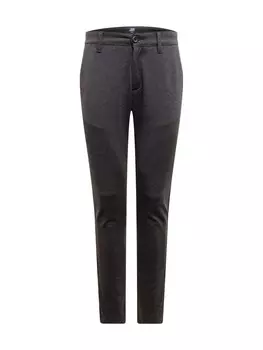 Брюки Denim Project Slim fit Chino Pants Roma, антрацит