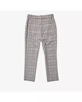 Брюки Derek Lam 10 Crosby Straight Leg Trousers, цвет Grey/Pink