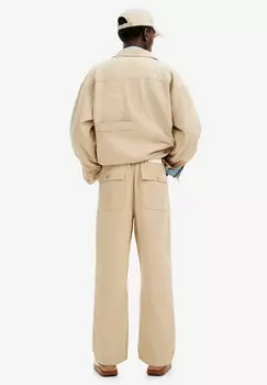 Брюки Desigual, бежевый