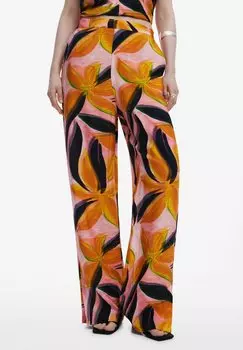 Брюки Desigual, розовый