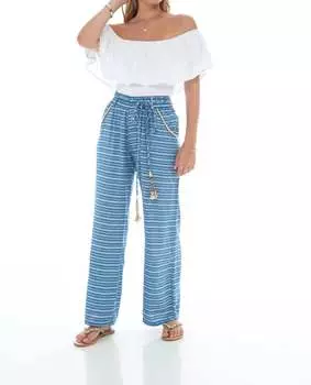 Брюки Destin синего цвета SKEMO