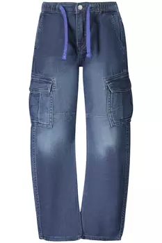 Брюки детские Guess Jeans с логотипом, синий