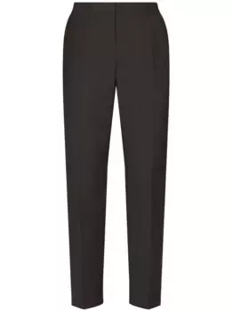 Брюки DG Essentials с вышитым логотипом DOLCE & GABBANA, серый