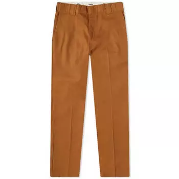 Брюки Dickies 872 Slim Fit Work Pant, коричневый