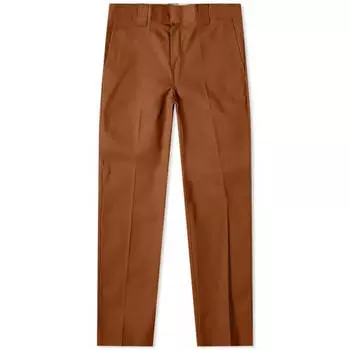 Брюки Dickies 873 Slim Straight Work, коричневый