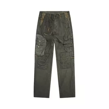Брюки Diesel P-Fergy-Pop, милитари-зеленые