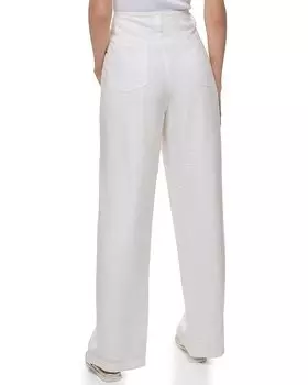 Брюки DKNY Crinkle Dressing Trousers, белый