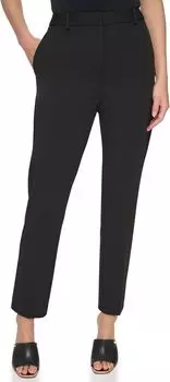 Брюки DKNY Essex Ankle Pants, черный