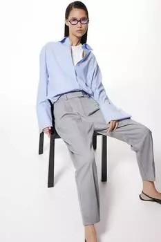 Брюки длиной 7/8 H&M, серый