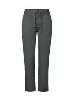 Брюки длиной 7/8 Street One, цвет 15518 marshy gree