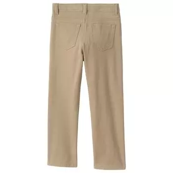 Брюки длиной до колена Lands' End Iron с 5 карманами для мальчиков 4–20 лет в цвете обычный и хаски Lands' End, светло-бежевый