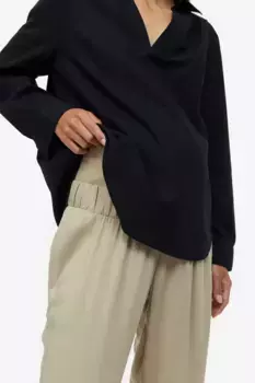 Брюки длиной до щиколотки H&M, зеленый