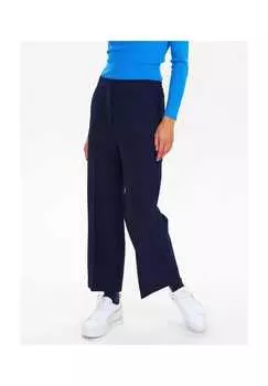 Брюки длиной до щиколотки со стрелками Nmph, цвет 3038 dark sapphir