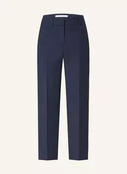 Брюки длины 7/8 олесса с льном RAFFAELLO ROSSI, темно-синий