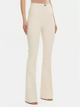 Брюки для активного отдыха 8053686307125 обычный крой PA07951E2 Elisabetta Franchi, белый
