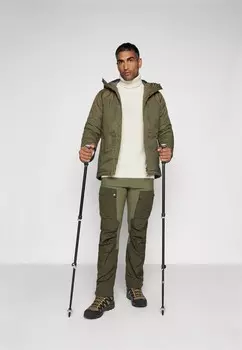 Брюки для активного отдыха KEB TROUSERS Fjllrven, темно-зеленый