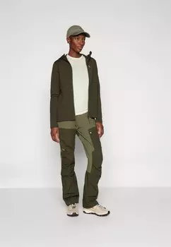 Брюки для активного отдыха KEB TROUSERS Fjllrven, темно-зеленый