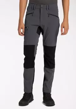 Брюки для активного отдыха MID Haglfs, цвет magnetite true black