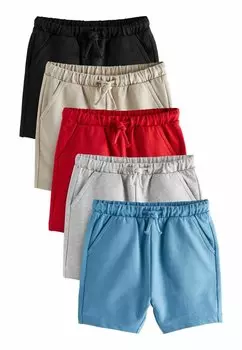 Брюки для бега 5 PACK REGULAR FIT Next, цвет grey navy blue red