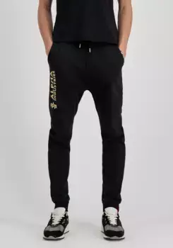 Брюки для бега Alpha Industries " Alpha Industries Мужчины - Jogger Basic Jogger AI Foil Print", цвет Black/Yellow Gold