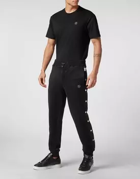 Брюки для бега Basic Philipp Plein, черный