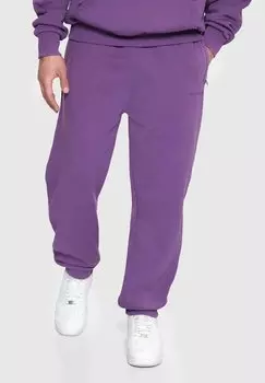 Брюки для бега BAZIX REPUBLIQ SUPER HEAVY BLANK JOGGER Dropsize, цвет washedpurple