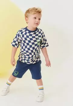 Брюки для бега CHECKERBOARD SET REGULAR FIT Next, цвет blue