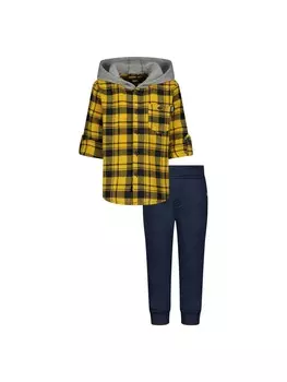 Брюки для бега для мальчиков DKNY, цвет Old Mustard